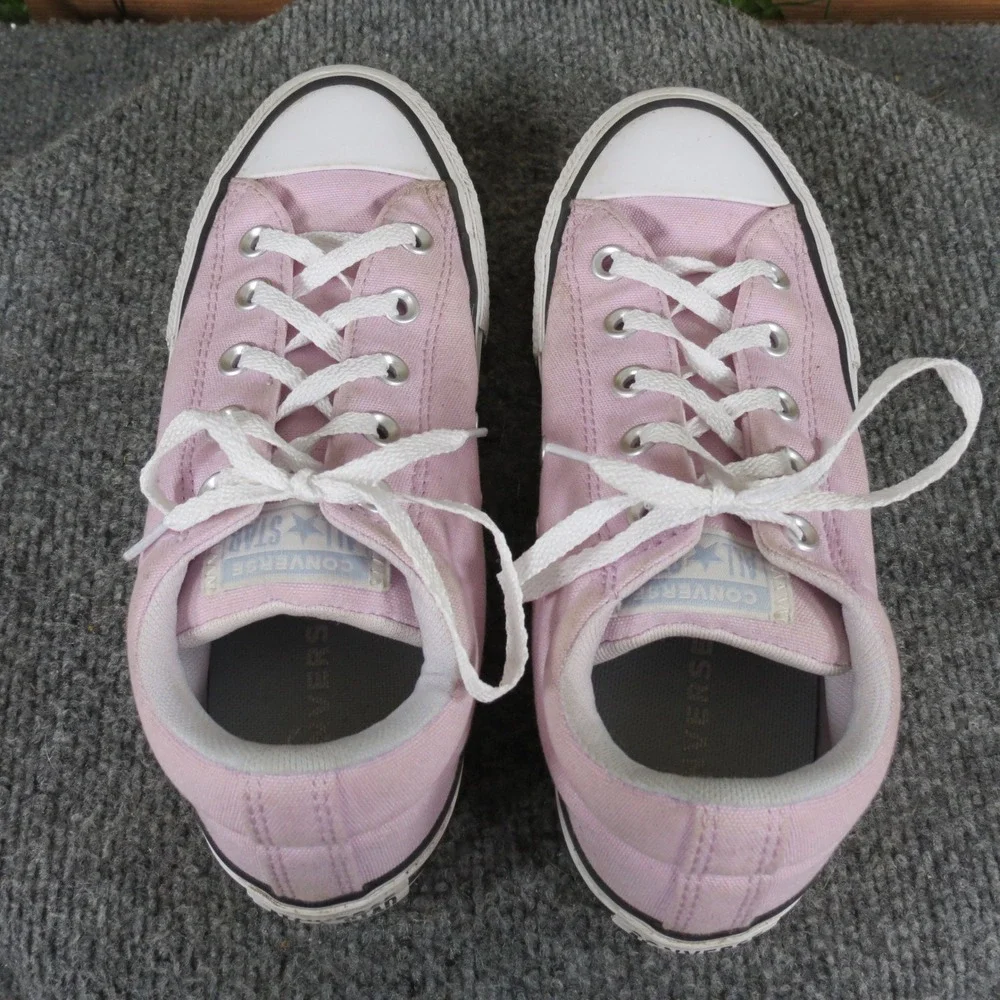 Converse All Star Madison Kids Low Top Sneaker Size 4 Casual Play‎ Pink Canvas